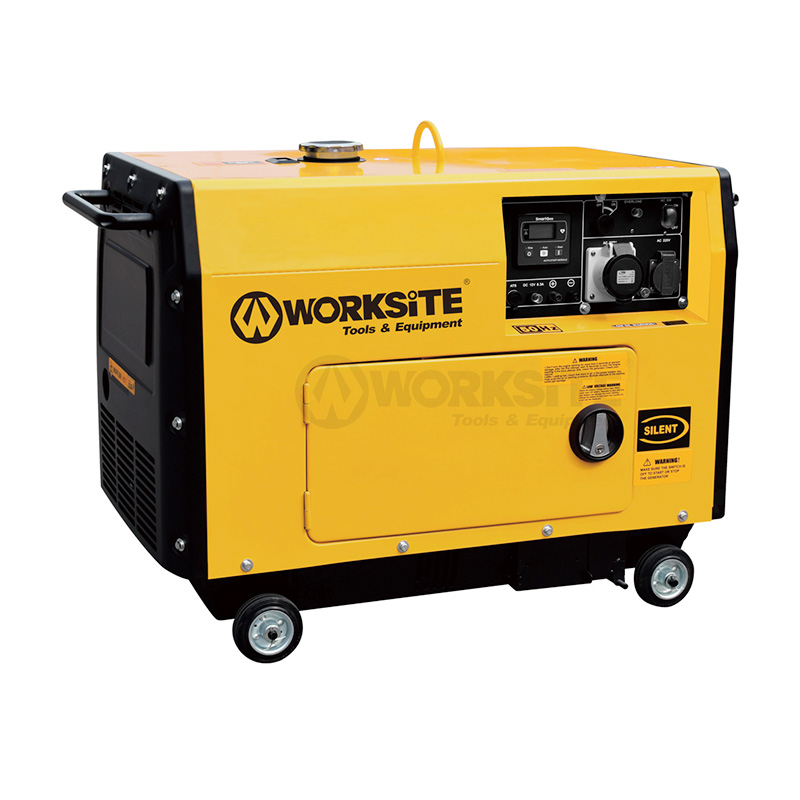 6000W Portable Quiet Diesel Generator 69 Db Noise Rating DGS109