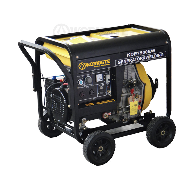 4200W Portable Welding Diesel Generator Electric+Recoil Start 12.5L WDG102