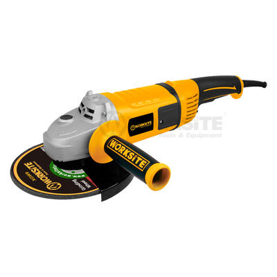 230mm Angle Grinder, AG423, 2600W, 180°Rotatable Tail, Powerful and Industrial grade