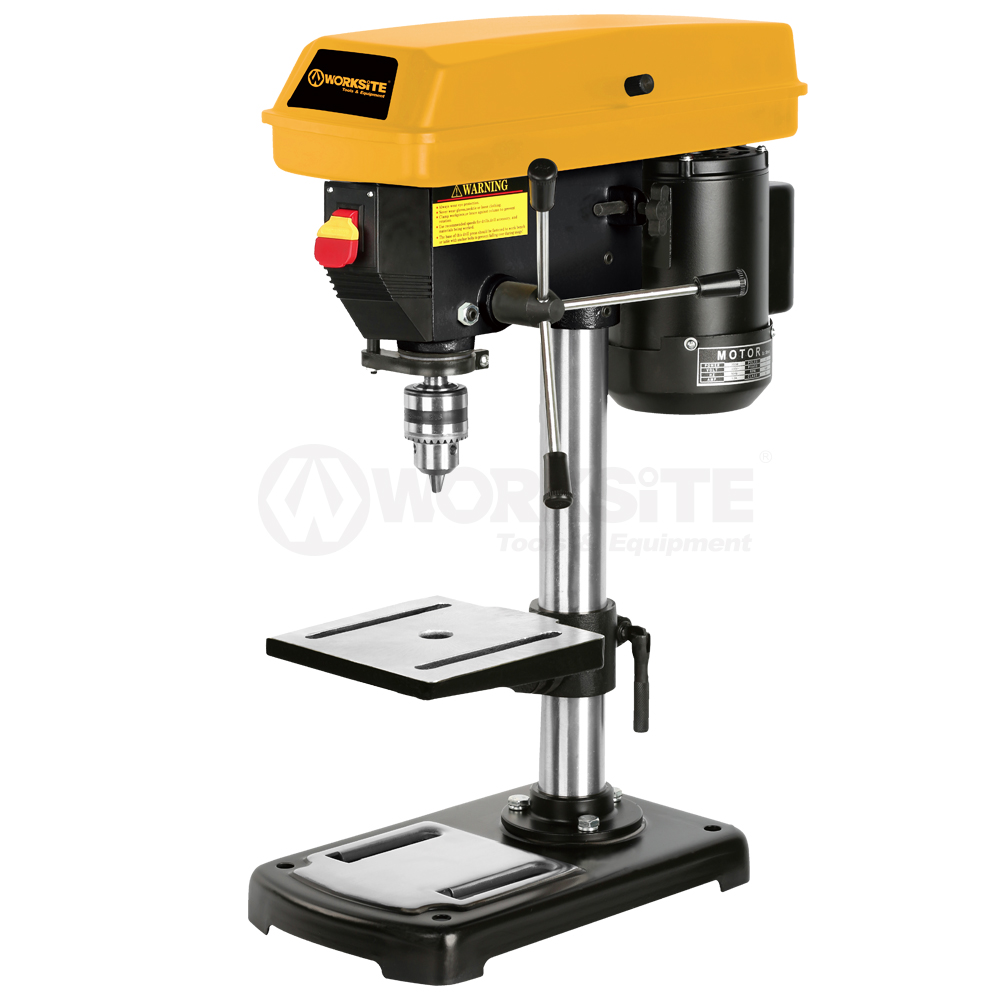 8" Drill Press​ DPR102, 350W 1/2", 5 speed Solid steel