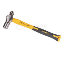 Ball Pein Hammer & Claw Hammer, 1.0lb/1.5lb/2.0lb/3.0lb, Carbon Steel, Unified Fiberglass Handle