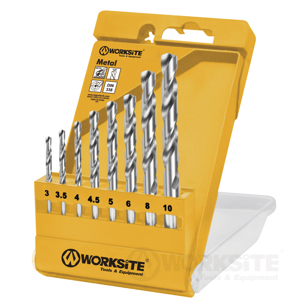 8PCS Hss Twist Drill Bits Set