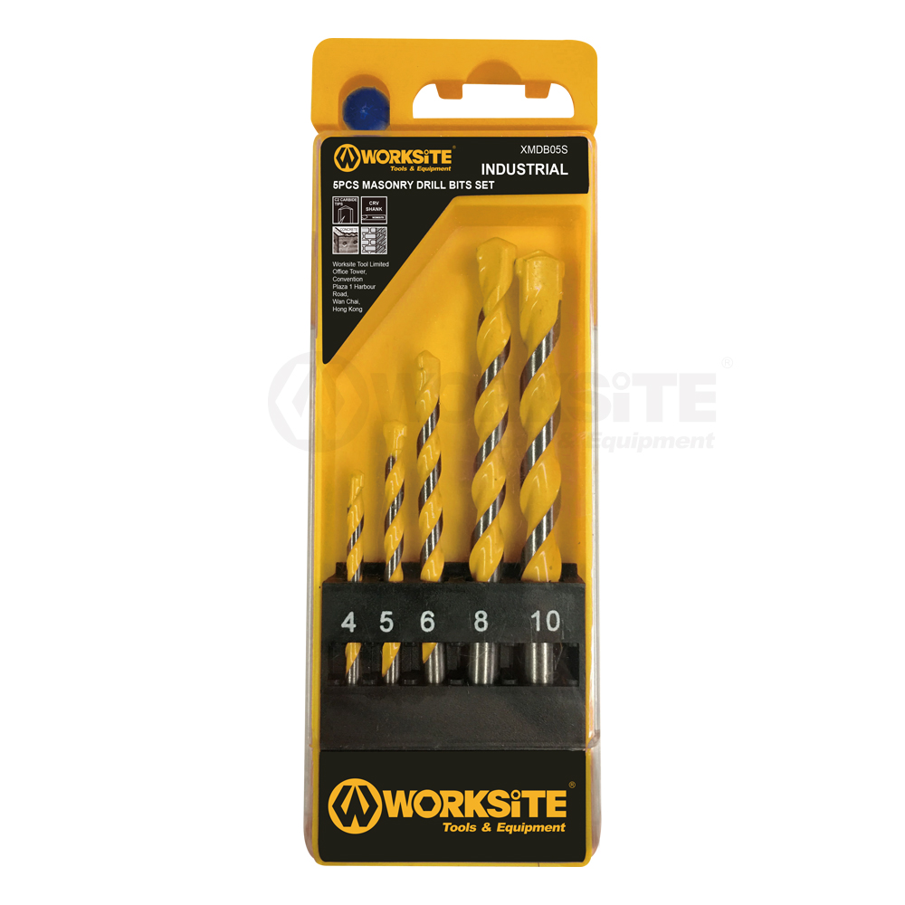 5PCS Masonry Drill Bits Set