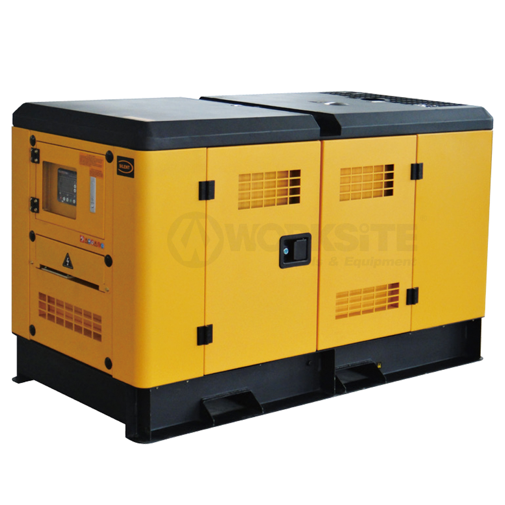 Silent Diesel Generator, 10/15/30/50/100/200KW,   Water Cooling, Noise Level 72dB