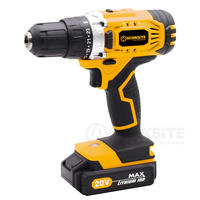 Cordless Drill, CD326, 13mm, Torque Setting: 23+1, 20V Max Li-ion, 2.0AH Battery and FAST Charger,  Reversible