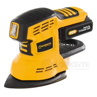 20V Cordless 2 In 1 Sander, CDS326, 2.0AH Battery and FAST Charger