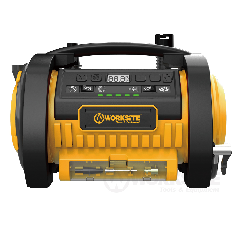 20V Cordless Power Inflator, CAP211, 2.0AH Battery and FAST Charger