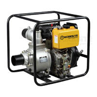 Diesel Water Pump, DWP104/106, 178FA, 4 Stroke, Air-cooled