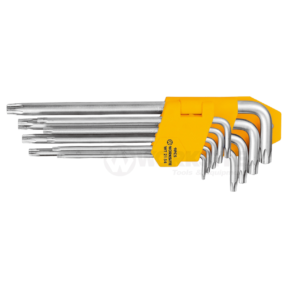 Star Wrench Set, WT2154, Long Arm, Cr-V steel